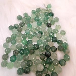 10mm green loose strawberry quartz